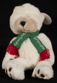 Starbucks Bearista 1998 4th Edition Polar Bear Plush